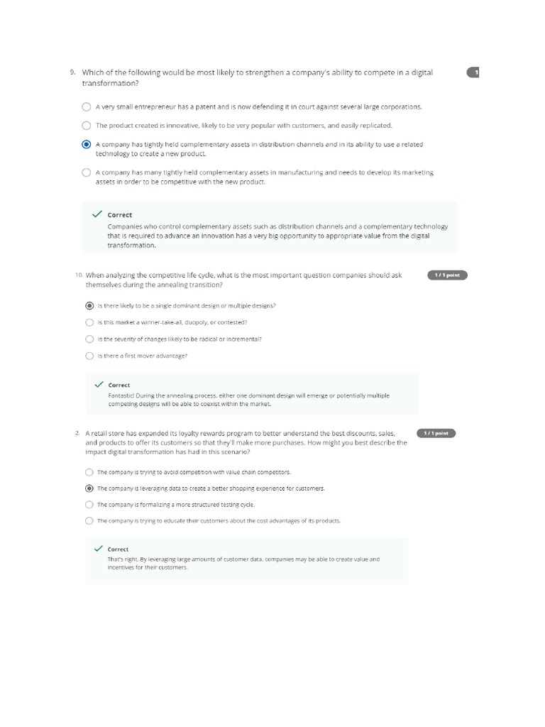Digital Transformation Coursera PDF