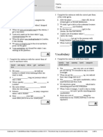 Grammar: B1+ Unit 2 Practice Test