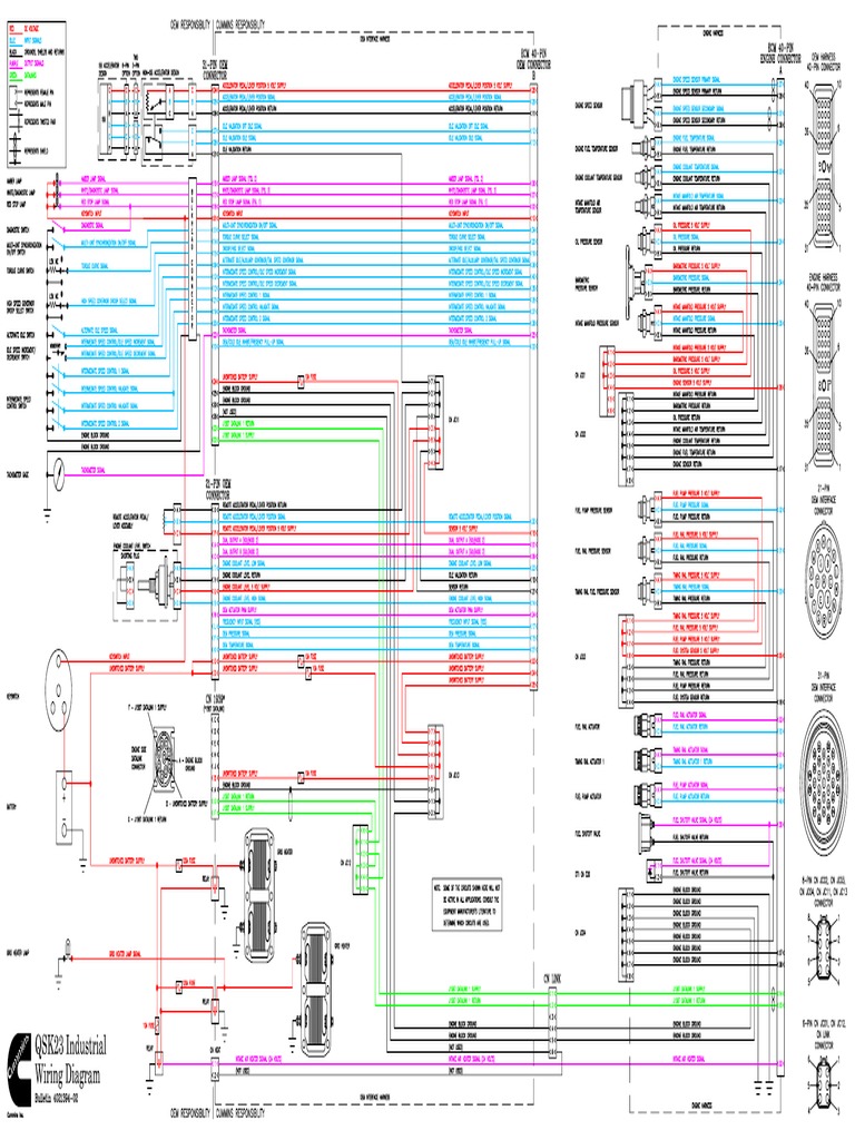 Qsk23 Industrial Wiring Diagram PDF
