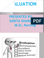 Presented By: Sarita Sharma M.Sc. Nursing