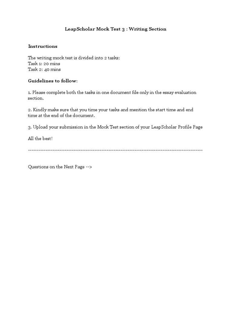 Writing Task 1 | PDF