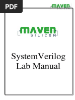 SV Lab Manual