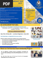 IAS KAS Scholarship 2021