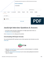 GitHmnnnnnlquestions - List of 1000 JavaScript Interview Questions