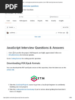25 JavaScript Coding Questions | PDF | Java Script | Computing