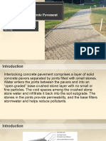 Interlocking Concrete Pavement