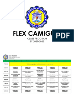 Flex Camiguin: Class Program SY 2021-2022