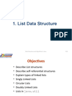 List Data Structure: Data Structures and Algorithms in Java 1/23