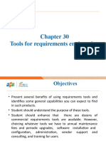 Tools For Requirements Engineering