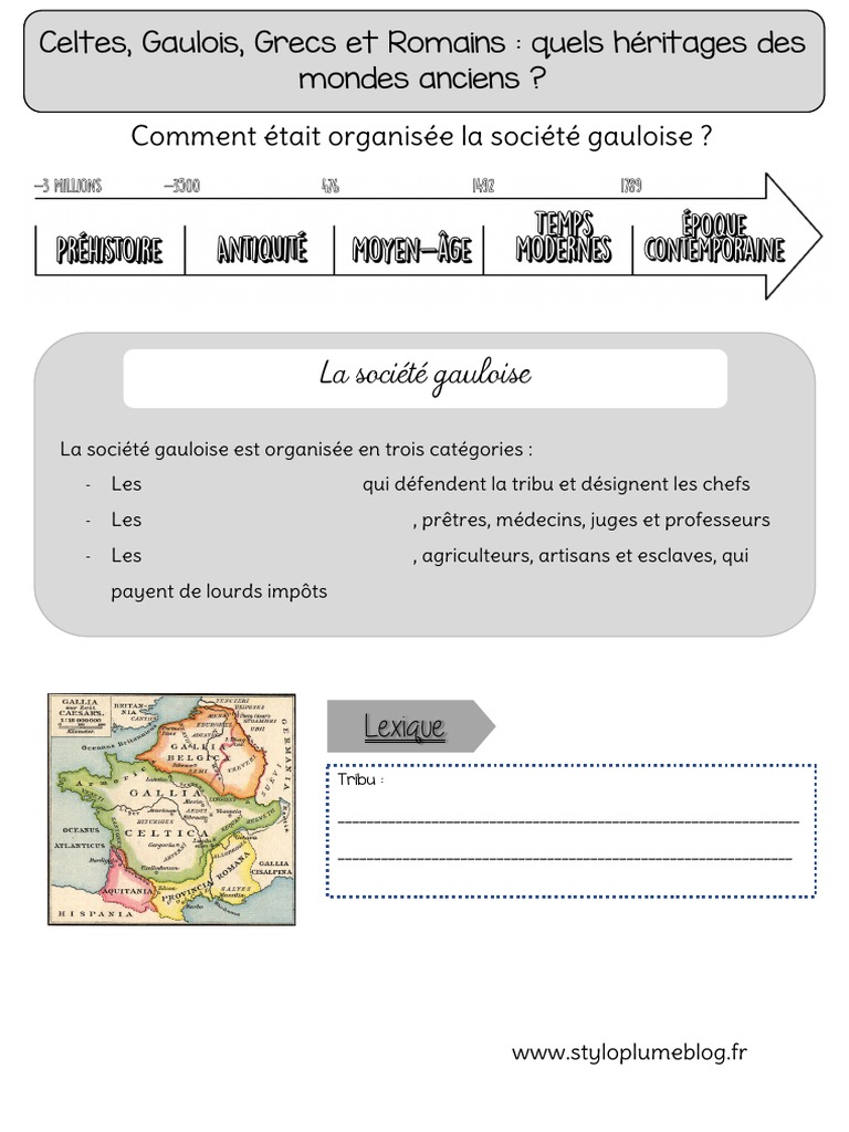 Evaluation Sur Les Gaulois Et Les Romains Cm1 Celtes Gaulois Grecs Et Romains Quels Héritages Des Mondes Anciens | PDF