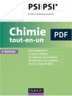 DUNOD - Chimie Tout en Un PSI-PSI (2017)