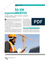 Periodicidade Inspecao em Equipamentos e Acessorios de Movimentacao de Carga