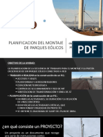 Presentación. Planificación Del Montaje