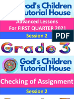 GCTH Advanced Lessons Grade 3 Session 2