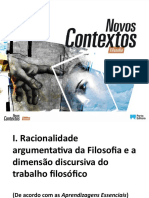 Filosofia e Argumentação