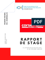 Rapport de Stage REINHARDT Manon