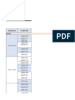 Jadwal Baru Revisi