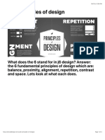 The Principles of Design - J6 Design Australia