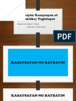 1 Baybayin Kasaysayan at Praktika Caniedo, Benjo Casas Delos Santos, John Carlo Cubos