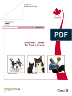 Consumer Trends Pet Food in France