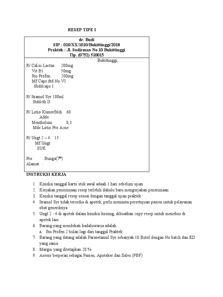 Resep Xii | PDF
