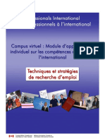 Strategie Et Techniques de Recherche d Emploi (1)