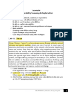 Lab 6.1. Nmap: Tutorial 6 Vulnerability Scanning & Exploitation