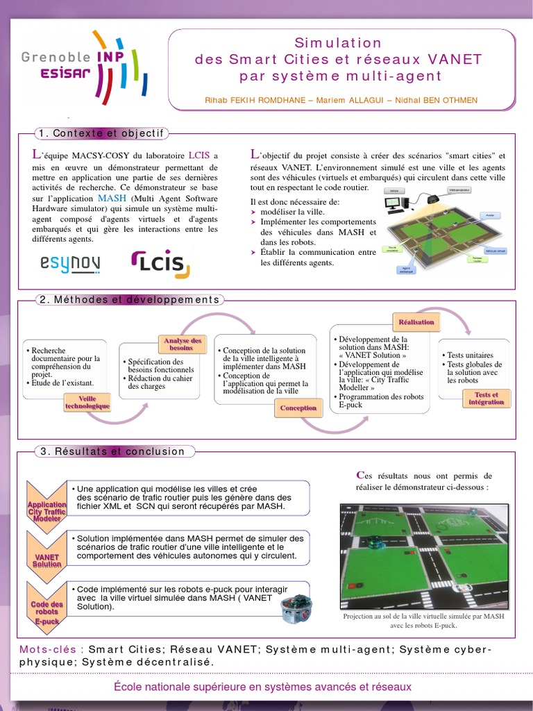 Simulation de Smart Cities avec MASH | PDF | Application | Ingénierie ...