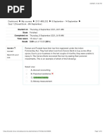 Started On Thursday, 9 September 2021, 9:01 AM State Finished Completed On Thursday, 9 September 2021, 9:16 AM Time Taken 15 Mins 1 Sec Grade 2.00 Out of 10.00 (20%)