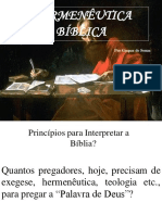 1 Introdução à Hermenêutica - Primeiras Palavras