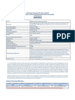 Product Note - EFSL Finance LTD NCD