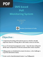 SMS Based Poll Day Monitoring