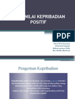 Nilai-Nilai Kepribadian Positif Bu Erviani