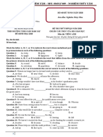 Bộ 40 Đề Tinh Giản Theo Form Đề Minh Họa 2020