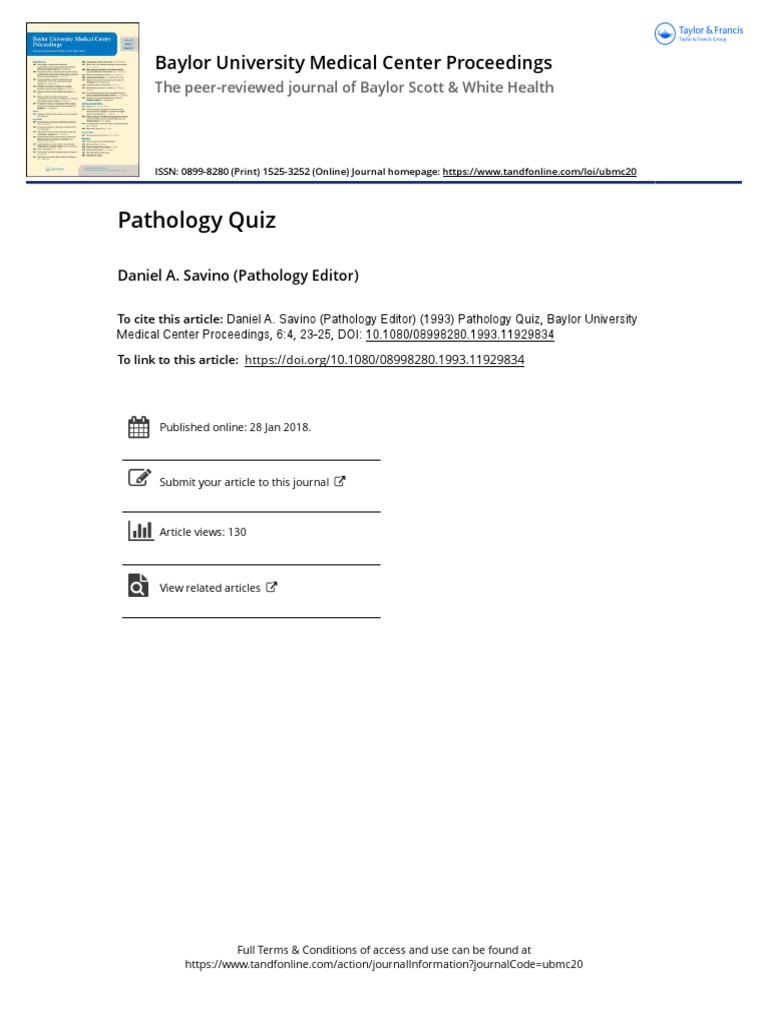 Pathology Quiz | PDF | Myelin | Peripheral Neuropathy