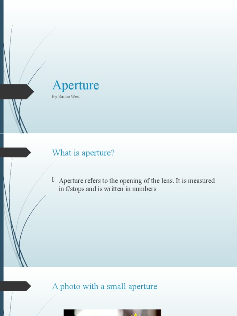 Aperture | PDF