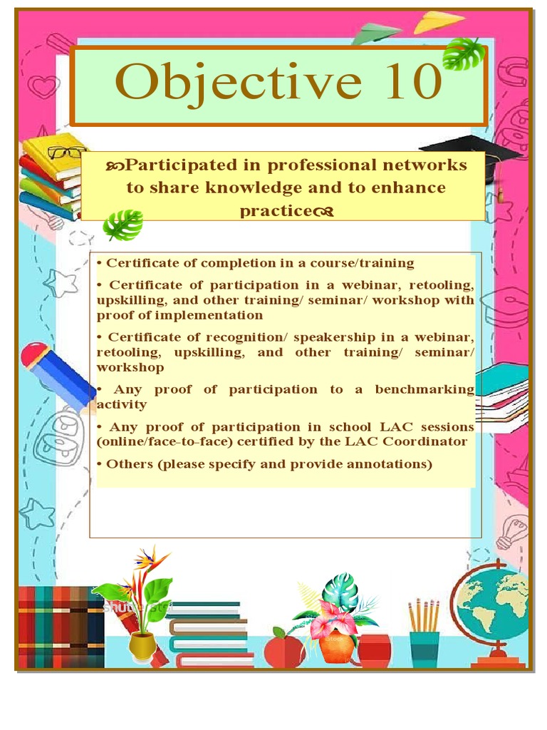 Professional Networking Participation Evidence | PDF