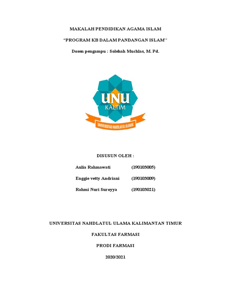 Makalah Kb Kelompok 11 Farmasi Pdf