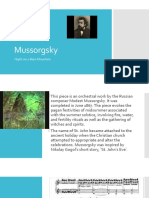 Mussorgsky: Night On A Bare Mountain