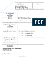 Borang Perakuan Rawatan / Treatment Declaration Form