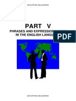 Phrases and Expressions Used in The English Language: Nato/Pfp/Md Unclassified