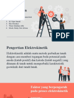 Penggunaan Elektrokinetik