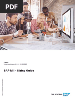 Sizing Guide For SAP MII 15.4