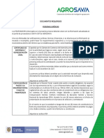 Documentos Requeridos - Portal de Proveedores Coupa-Csp