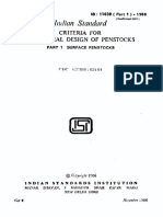 Criteria For Structural Design of Penstock Part I