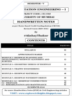 5.5 Transportation Engineering-I (PDF) by Akshay Thakur