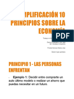 Ejemplificación 10 Principios Sobre La Economía