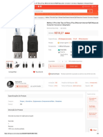 Melhor 2 Pcs Usb Tipo A Fêmea para Ethernet Internet Rj45 Masculino Conector Conversor Adaptador - Shopee Brasil