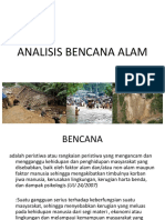 Analisis Benca Alam