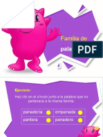 Familia De: Palabras 2